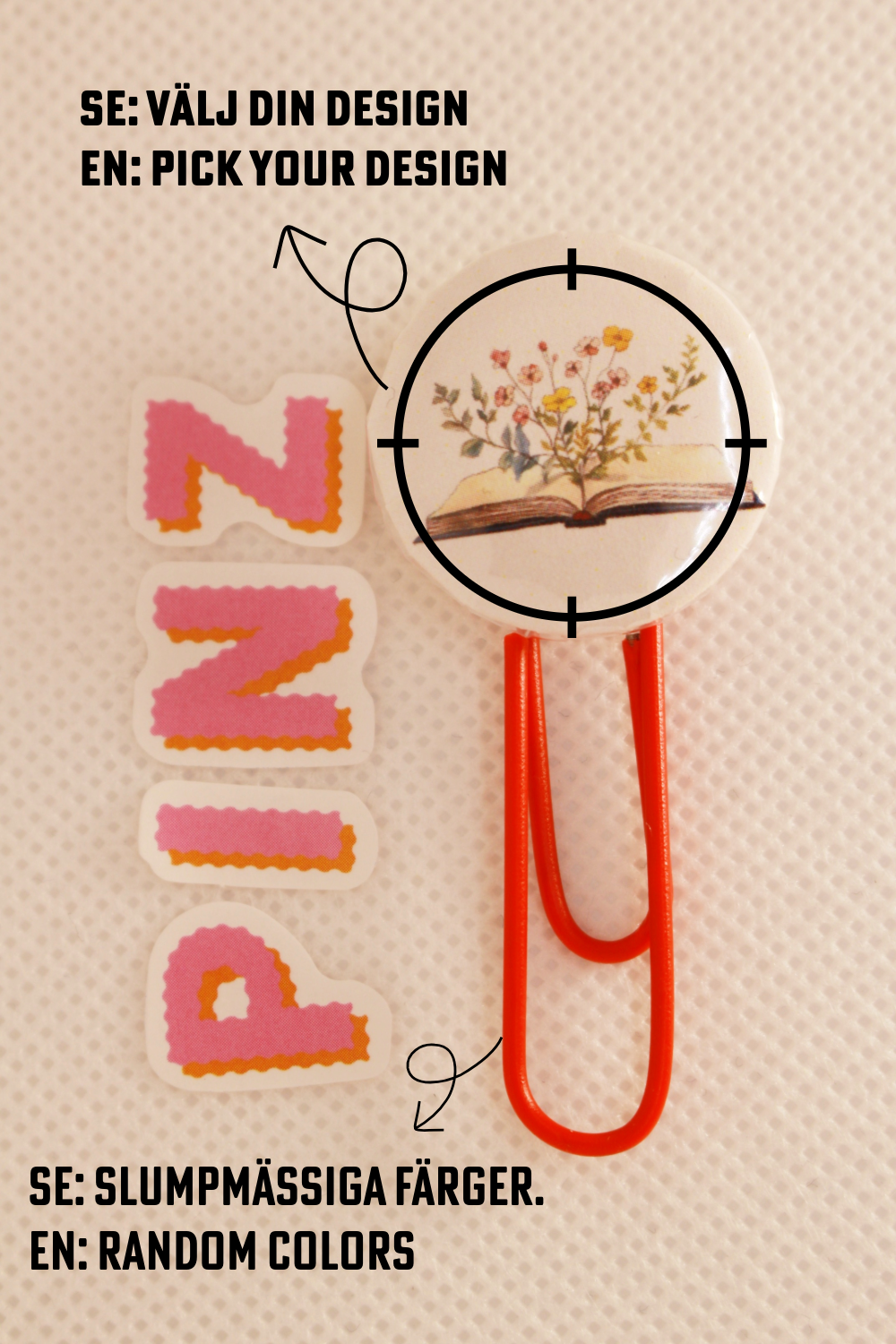 Personalized paper clips (Minimum Order 10 pcs)